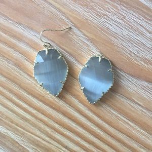 KENDRA SCOTT Gray Earrings